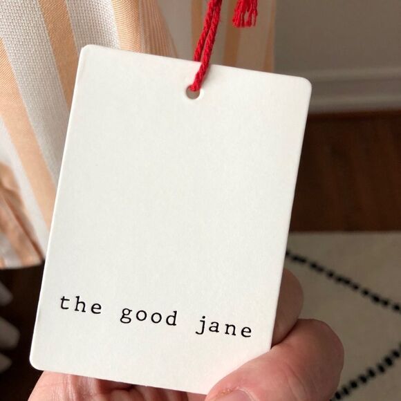 NWT The Good Jane Sun Ray Bow Top Peach S - Picture 8 of 10